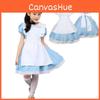 Adorabile Costume di Alice nel Paese delle Meraviglie per Bambine con Cuciture Perfette