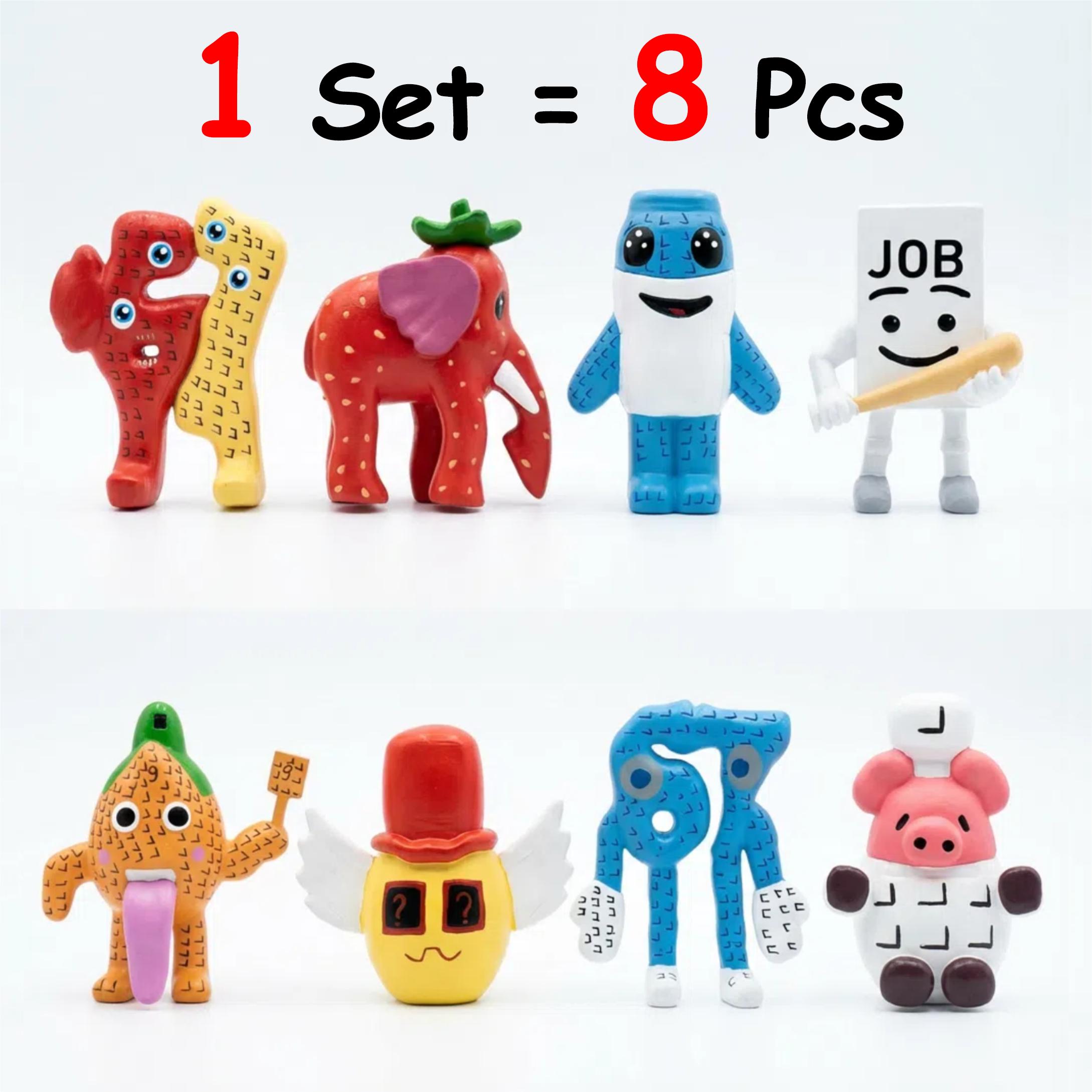 

New 8Pcs/Set Steal A Brainrot Game Figure Toys No. 9 No. 67 Anime Desktop Decoration Collection Figures Model Toys Kid Gift