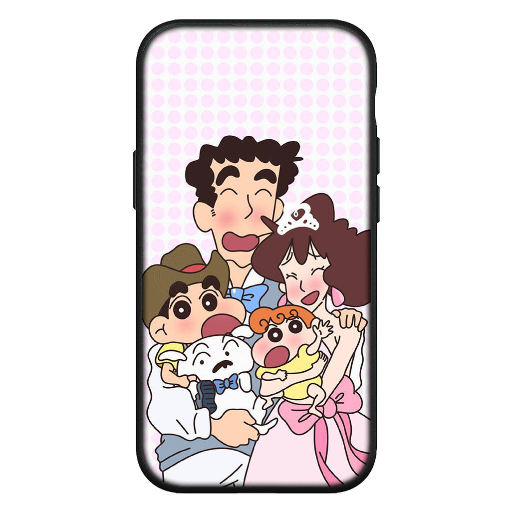 Cover for iPhone 16 15 Xiaomi Redmi Note 14 13 12 11 Pro Max X 8 16e Samsung Galaxy S25 S24 S23 Moto OPPO Huawei Comics Shin Chan Shinchan Phone Case