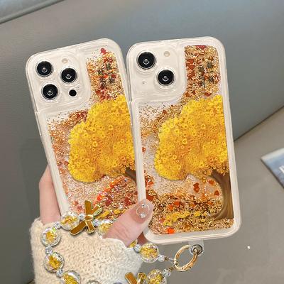 Das Geldbaum-Armband ist geeignet für Apple 16, Treibsand-Handyhülle 15, Transparent sturzsicher 14, Hochwertige Haptik 13, Wohlstand 12, Silikon