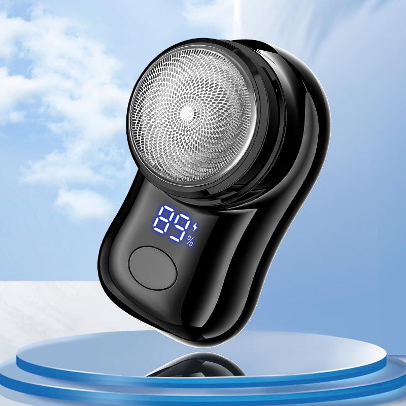 Battery Digital Display Shaver Electric Mini Portable Water Washing Shaver