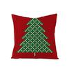 Linen Christmas Pillowcase Home Christmas Sofa Pillowcase Christmas