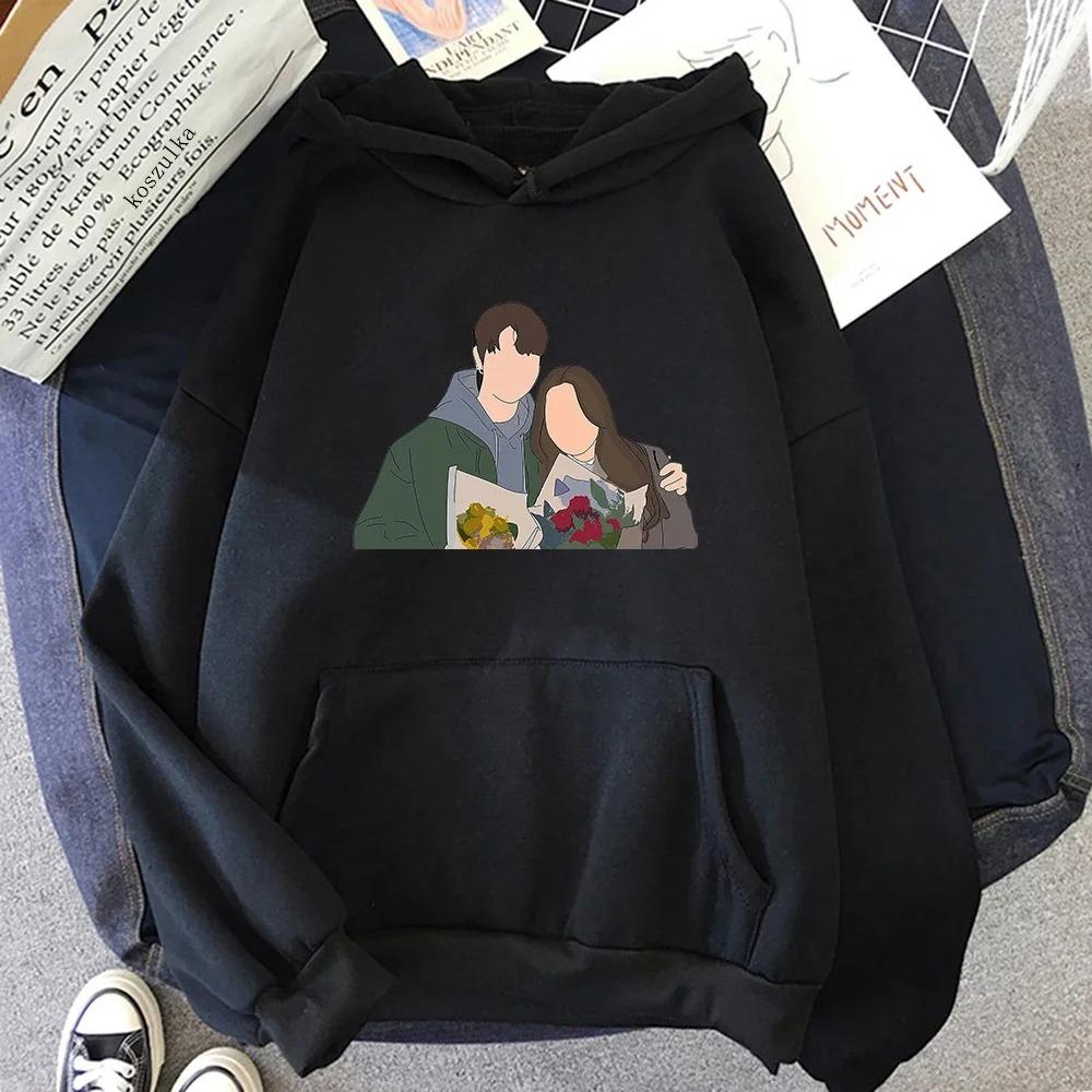 Casual Simple Sweatshirt Women's Printed Hoodie Fashion Loose Hoodies Sweatshirts Women’s