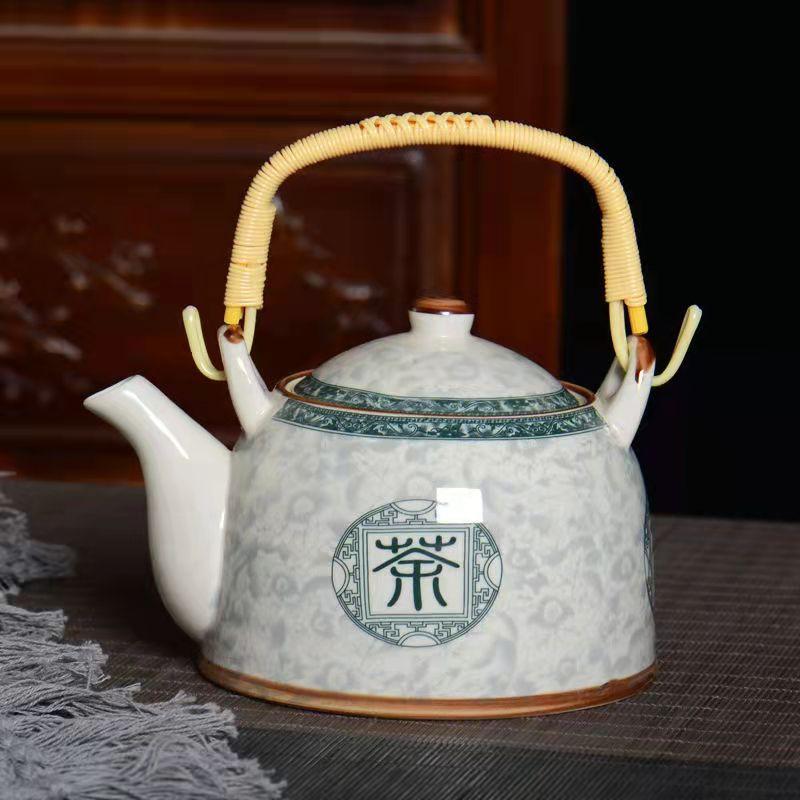 Large Capacity Japanese Type Lifting Beam Pot 1000ml Chinese Teapot Puer Tea Kettle Tea Set and Coffee Teaware Teapots Cup Mug