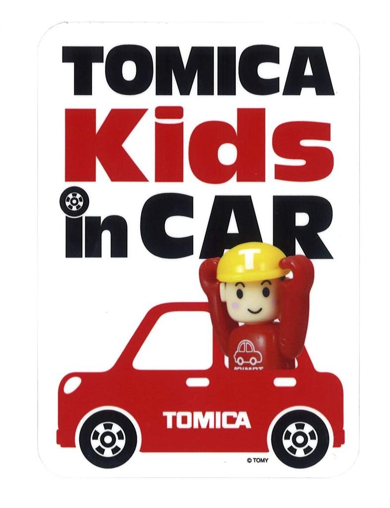 Obecná samolepka Tomica Kids in CAR Venkovní vinylová samolepka (1 nálepka) LCS-649