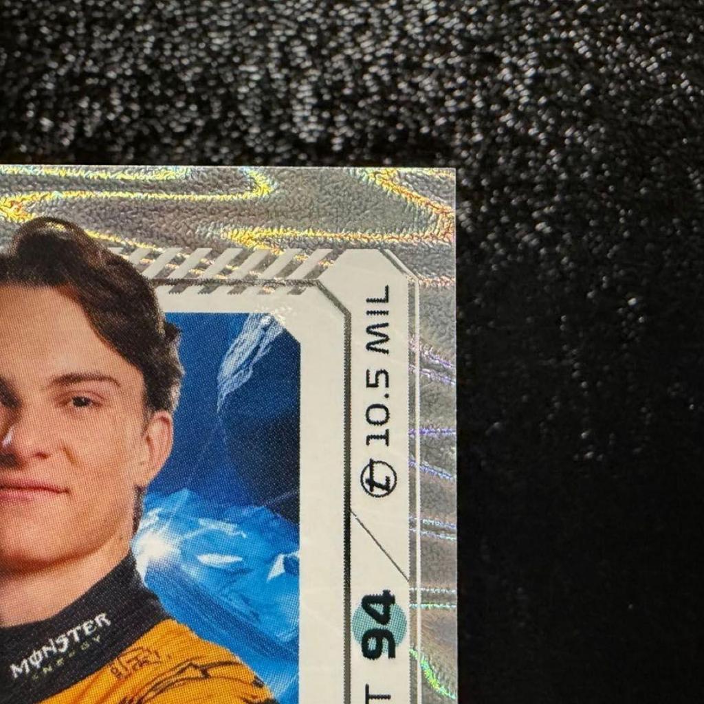 Used Topps F1 Turbo Attax 2025 Oscar Piastri