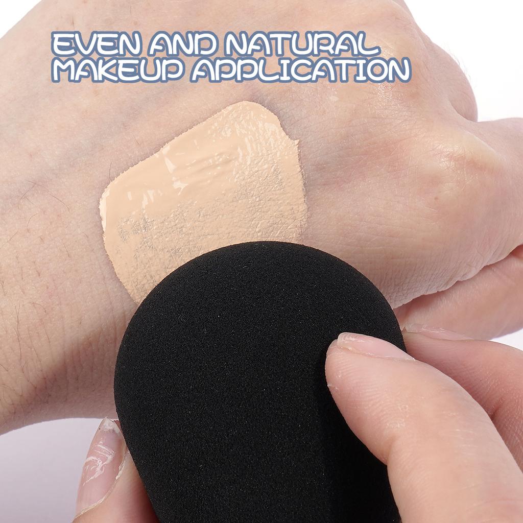 12pcs Makeup Puff Kit Blending Sponge Triangle Powder Puff Finger Air Puff For Flawless Make Up Beauty Tool Facial Tool