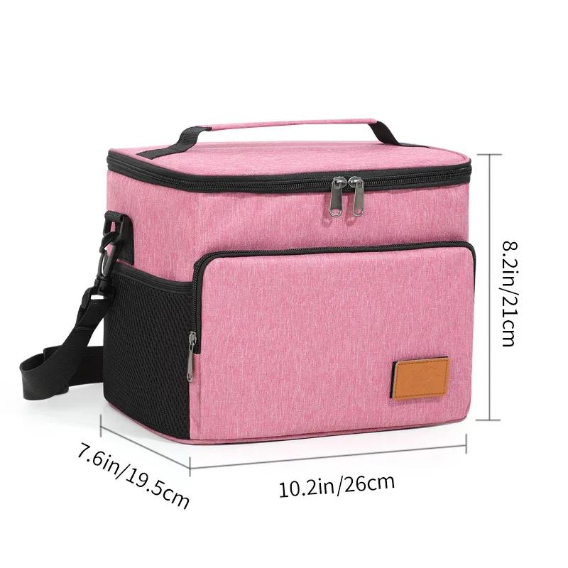 

Portable Large Insulated Lunch Bag Waterproof Leak-proof Thickened Handheld Shoulder Carry Outdoor Camping Picnic Cooler Bags