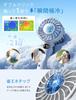Handheld Portable Fan Instant 2025 Innovative with Cooling Neck USB Tabletop Mini LED Heatstroke Perfect for Fireworks and More [12 Blades, -16°C