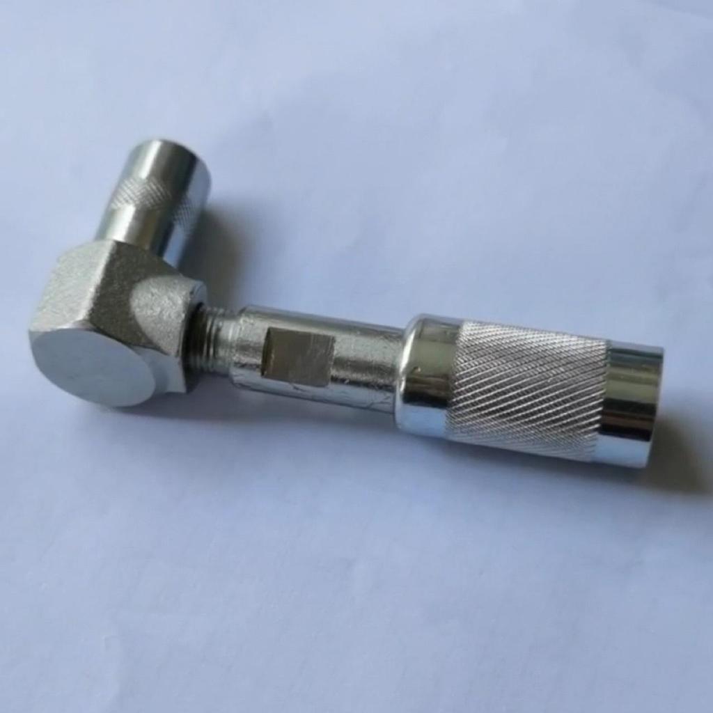 90° High-Pressure Grease Gun Nozzle for Flat Head Mechanical Excavator Parts