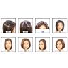24Pcs Hair Root Perm Rods Bars Curlers With Clips & Rubber Bands Salon Nylon Hook & Loop Hair Rollers Set Hair Styling Tools