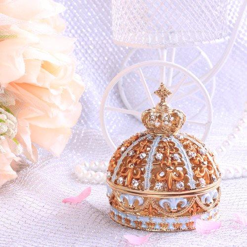 <Crown (Blue)> Pierce Jewelry Box