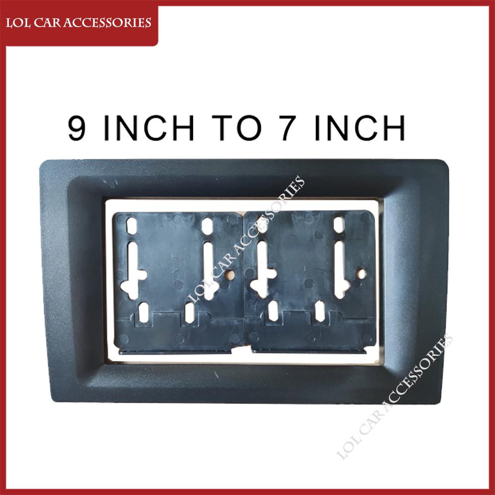 10.1 Inch To 9 Inch / 9 Inch To 7 Inch Universal Adapter Frame Car Radio Stereo Android GPS MP5 Player Transparent Fascia 9 INCH TO 7 INCH