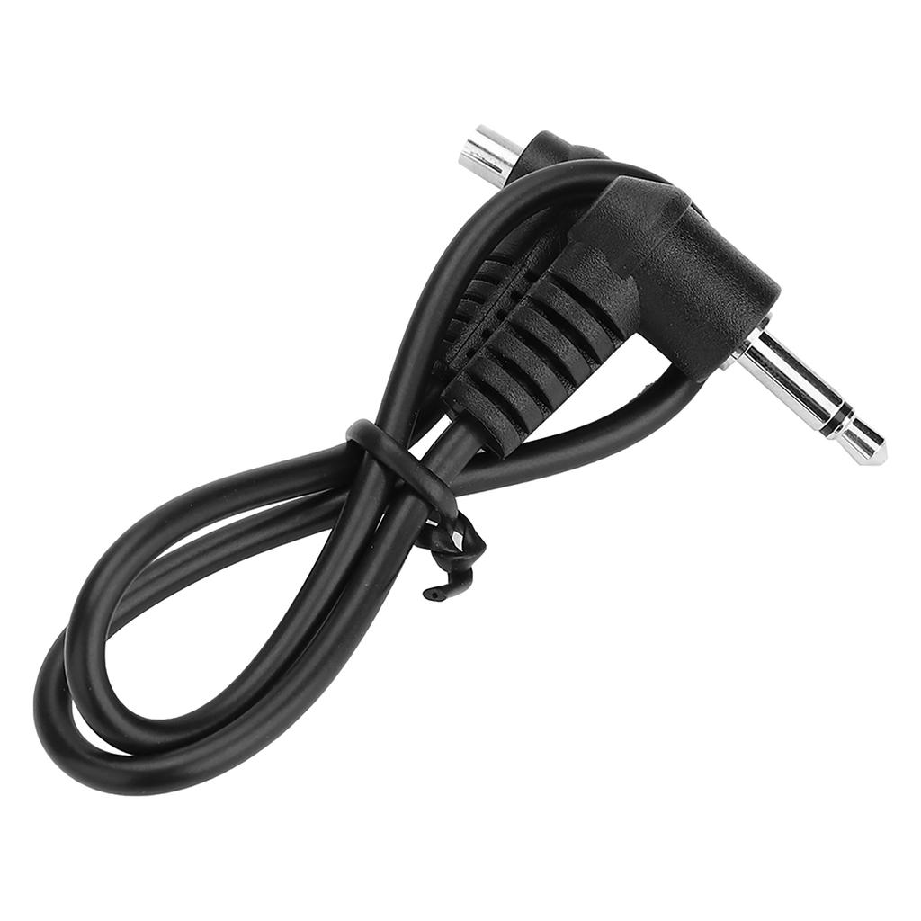 3.5mm Jack Plug Flash Sync Cable Cord with Screw Lock to Male Flash PC