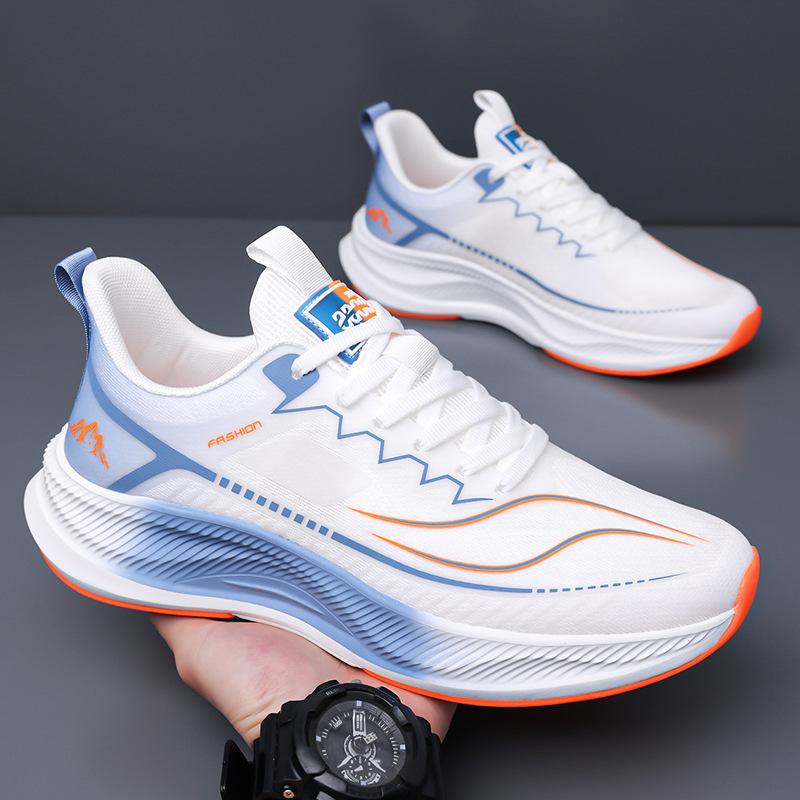 

Мужская обувь новая летняя сетчатая дышащая обувь для бега мужская легкая с мягкой подошвой повседневная спортивная обувь 38