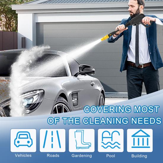 Pressure Washer, Electric Pressure Washer, Adjustable Pressure Power Washer, High Pressure Washer Cleaner for Cars, Patios, Furniture, Driveways