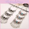 Ethnic Style Multi Layer Design Simulation Gemstone Decoration Women Necklace For Trendy Fashion Enthusiasts