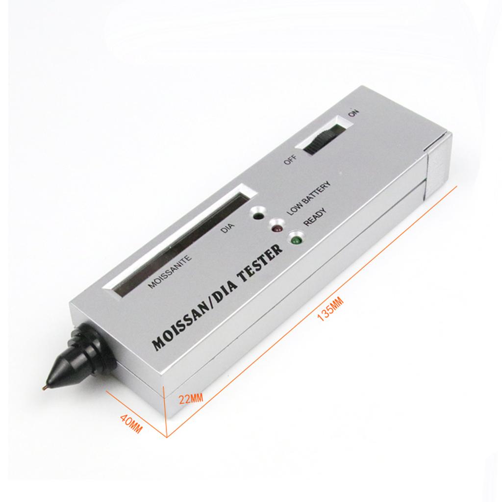 Hohe Genauigkeit Diamanttester Professioneller Diamanttester Stift Juwelierwerkzeug für Anfänger und Experten - Diamant