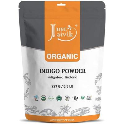Just Jaivik 100% Naturalny Puder Indygo do WŁOSÓW, 227G