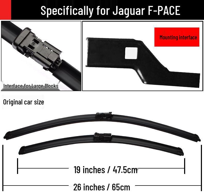 Jaguar F-PACE 16-19 Heckscheibenwischerarm-Baugruppe Originaler Schwingarm-Wischer