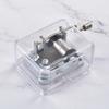Creative Acrylic Transparent Mini Music Box Square Random Song Dancer Music Box Clockwork Spring Clockwork Music Box Gift