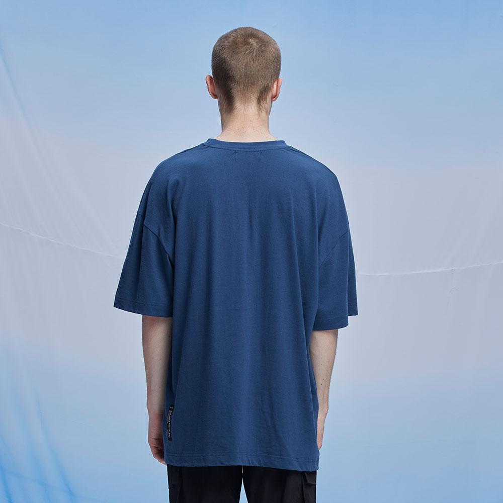 BALANT Archit Form Logo Basic T-Shirt - Navy