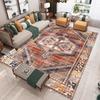 Bohemian Teppich, Teppich für Wohnzimmer Schlafzimmer Sofadekoration, Kinderspiel Rutschfeste Bodenmatte Schlafzimmer Dekor Maschinenwaschbar
