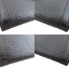 Used AUTHENTIC BVLGARI Long wallet Doppio tondo long wallet Black Leather