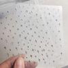 1 Piece 5D Silver Nail Stickers Metal Mini Star Nail Art Stickers High Quality Exquisite Decals Self-adhesive Nail Art Stickers