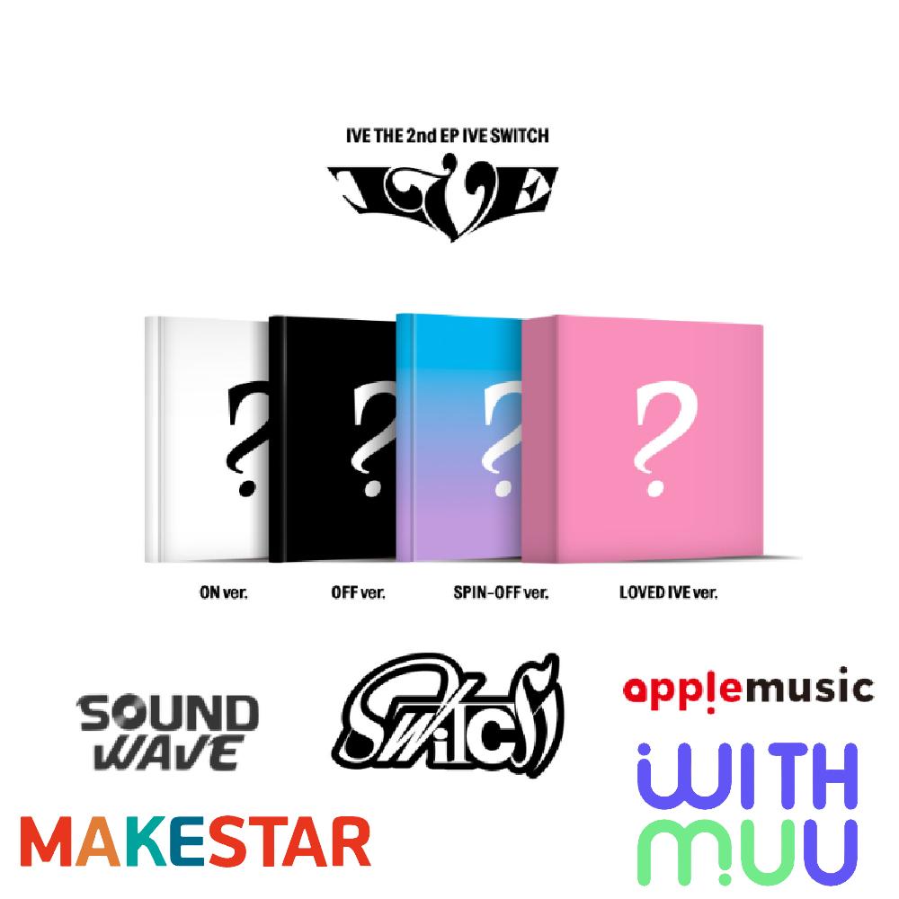 

Оформите предзаказ IVE The 2nd EP IVE SWITCH Standard, версия. 4 версии Set & SHOP POB