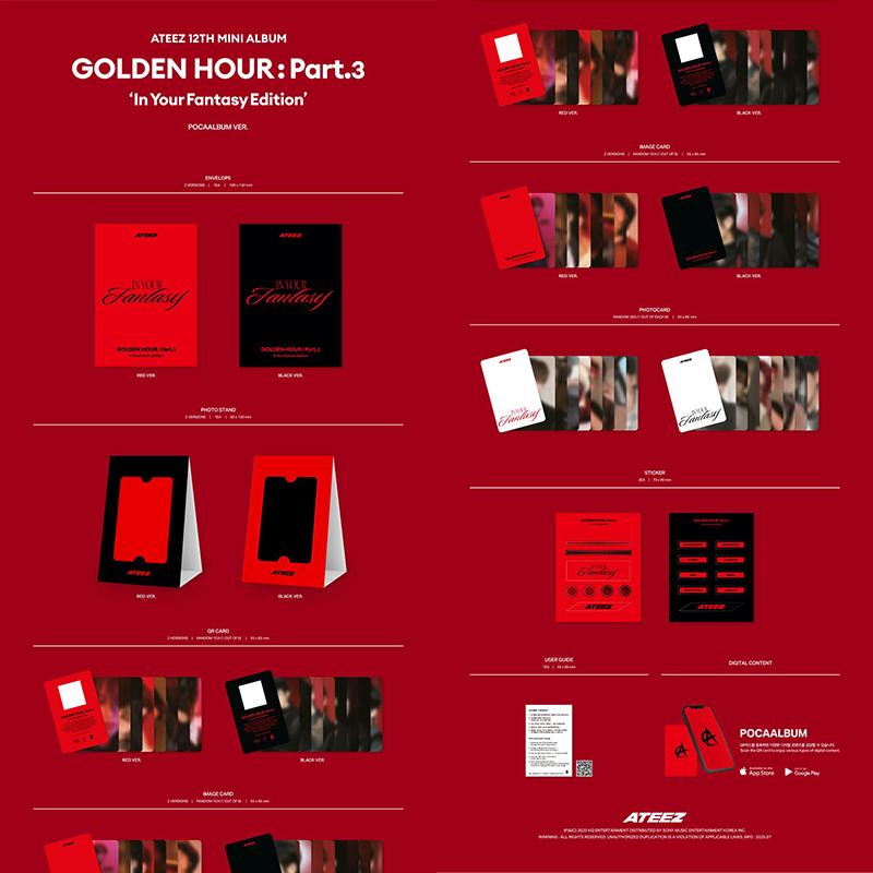 [Vorbestellung] ATEEZ [GOLDEN HOUR : Teil 3 In Ihrer Fantasy-Ausgabe]
