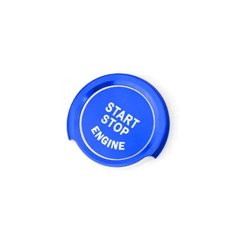 For BMW 1 2 3 4 Series X1 F48 F20 F21 F30 F32 F33 F34 F36 F45 F46 Car Engine Start Button Stickers Ignition Key Ring Trim Cover