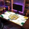 Brazil Football Crest Mouse Pad, Extended Non Slip Rubber Desk Mat for Gaming Office Laptop Fan Gift