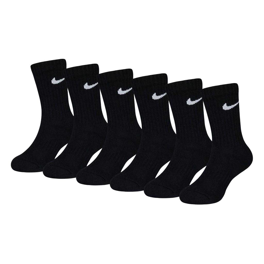 Nike Childrens/Kids Crew Socks (Pack of 6)
