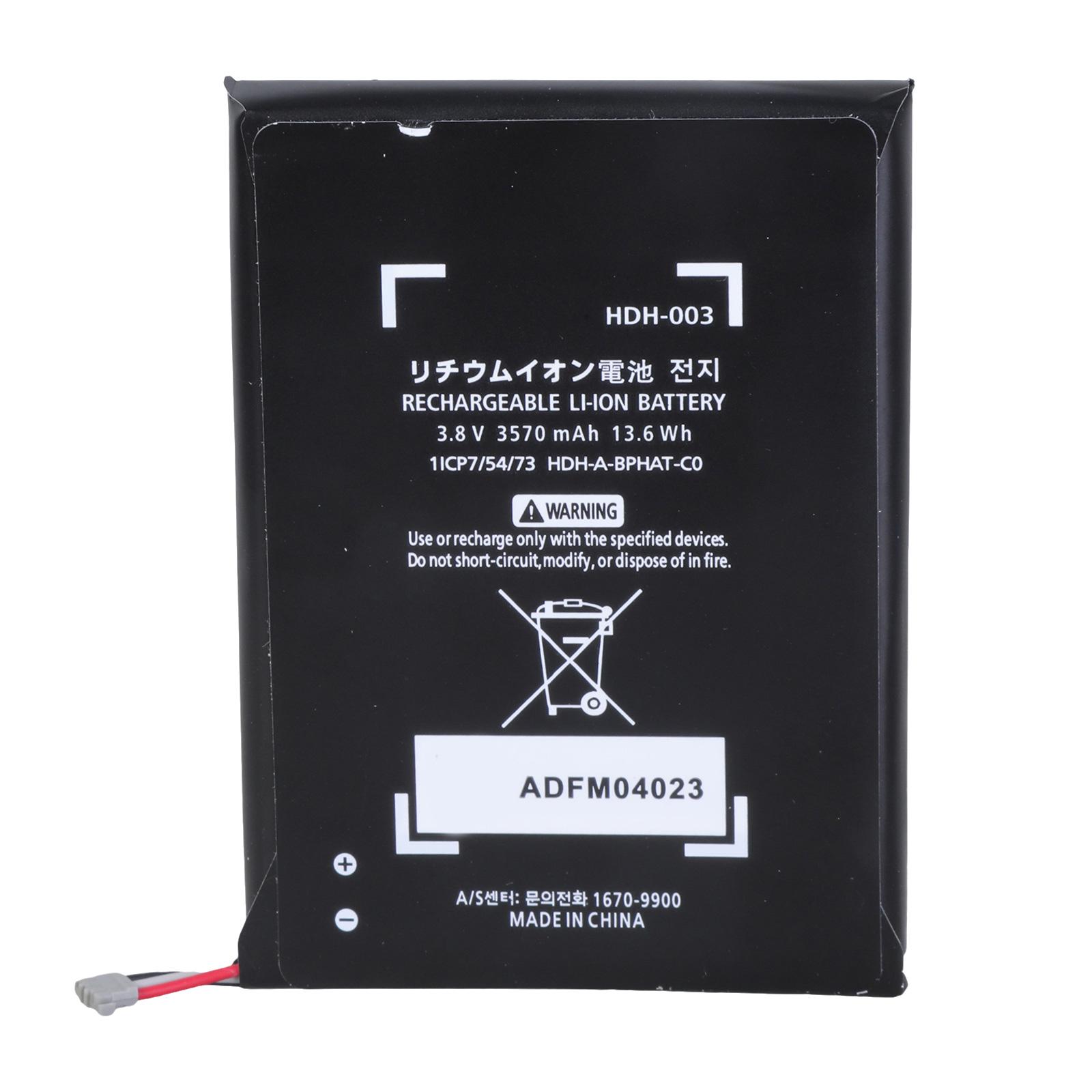 Gamepad Rechargeable Battery for NS Lite Gaming Accessories Replacement 3570mAh Battery with Tools 1