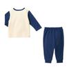 MIKIHOUSE HOT BISCUITS Loungewear for Boys and Girls, Navy Blue, Size 110cm, 73-7301-494