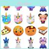 Boneca Animal Squishy de Subida Lenta Brinquedo Macio de Apertar Para Brincadeiras Divertidas Diversão Para Crianças**