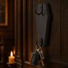 Wooden Wall Mounted Hanger Punch Free Door Storage Hook Wood Door Hanger Hooks  Entrance