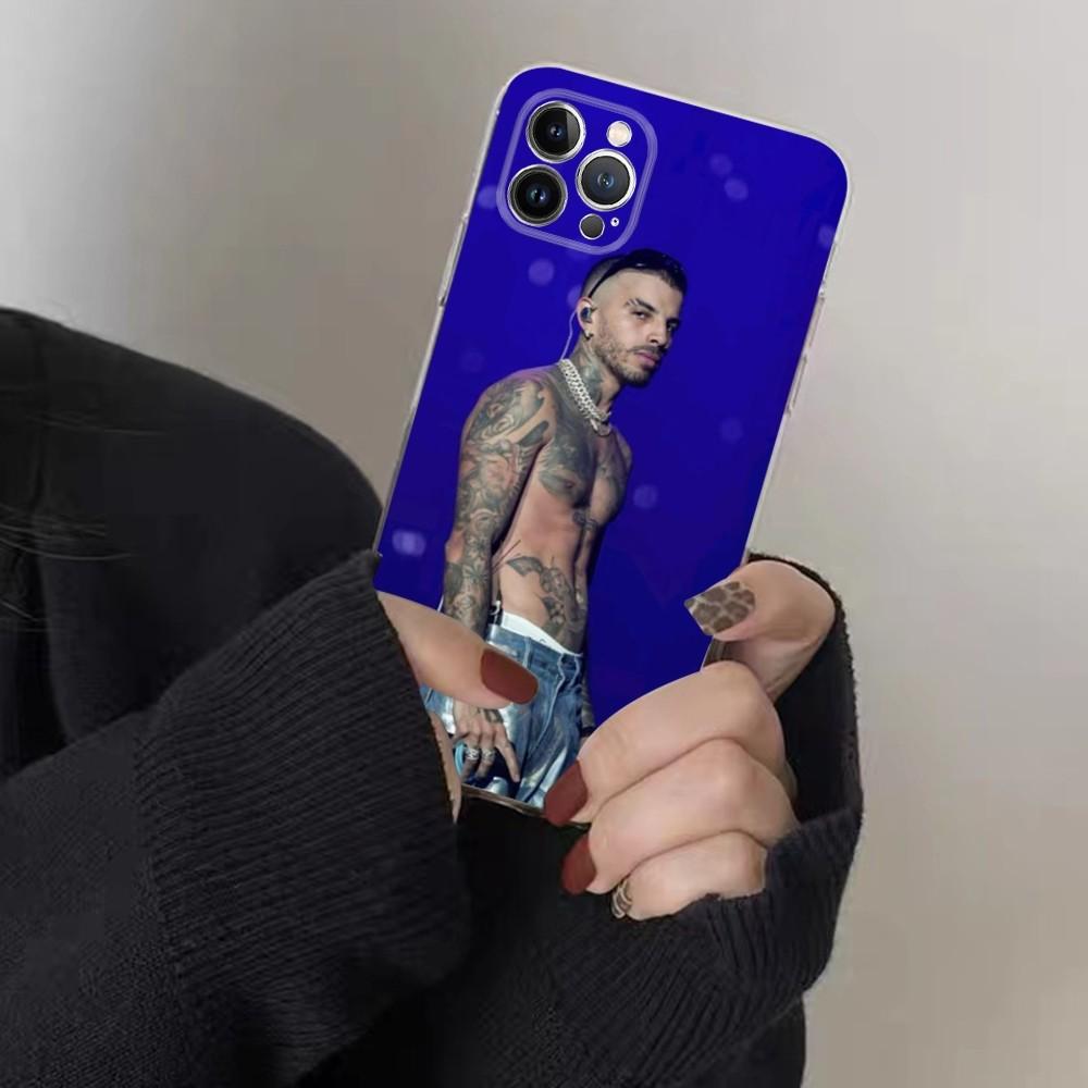 Rap Singer Rauw Alejandro Phone Case For IPhone 16 15 8 7 6 6S Plus X SE XR XS 14 11 12 13 Mini Pro Max Mobile Case