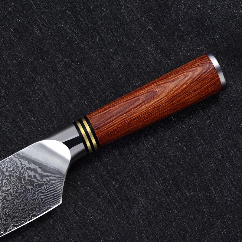 8 tommers kokkkniv farge trehåndtakskniv kjøkkenkniv