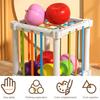 1 Set Rainbow Enhance Fruit Cognitive Toy Set Recognition Color Shape Perfect Sensory Perception for Toddlers