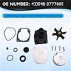 A58X-For Evinrude Johnson OMC Boat Engine Parts Water Pump Repair Kit For 28 35 40 48 50 HP Outboard Motors 438592 433548 077780