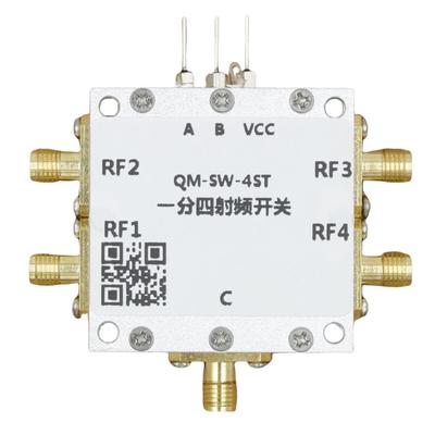 SP4T sSwitch DC00.1-0.1-6GHz RF Switches 1 To 4 RF Single Poles Four Throw Switches Switching Microwave Electronic Switc