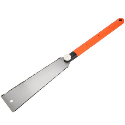 10-inch Tweezijdige Tand Lange Handgreep Houtbewerking Zaag Handmatige Bediening Handzaag Gereedschap Accessoire