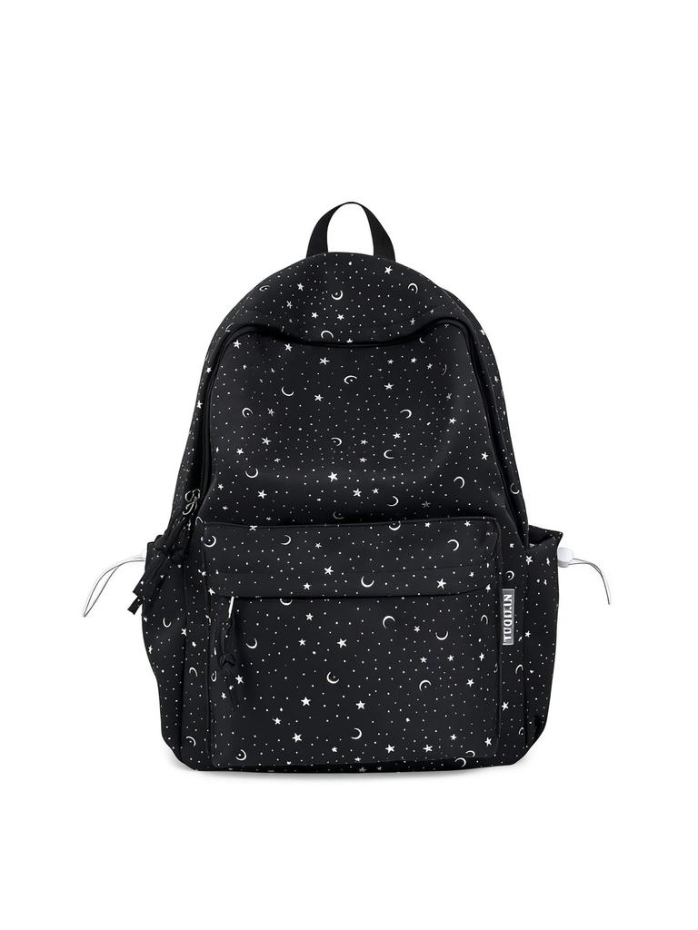 Schoolbag Japanese College Style, Large Capacity, High Value, Cute Stars, Junior High School Students, Schoolbags, Commuting Backpacks, Women