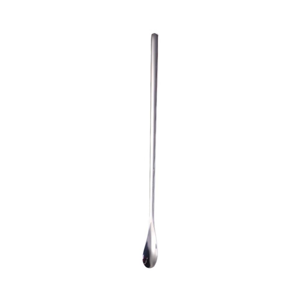 4PCS Stainless Steel Coffee Stirring Spoon Long Handle Ice Tea Spoon Kitchen