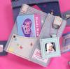 American Jeans DIY Photocard Binder Denim Magnetic Card Collect Book Loose-Leaf Storage Book Album