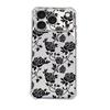 Amazon Hot-selling Sketch Rose for iPhone14plus Transparent Soft Case Apple 17 Anti-drop TPU Case