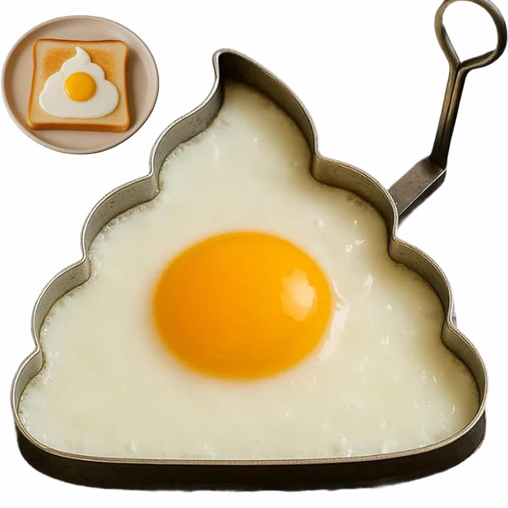Creative Kitchen Funny Omelette Mould Stainless Steel Tools Mould Accessories Kitchen New Omele C5O2