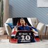 Santos FC Brazilian football player striker Neymar da Silva Santos Júnior blanket portable four season home bed office travel break warm blanket H1